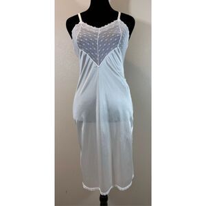 Vintage Ashley Taylor Lace Bodice & Trim White Slip Women's 32B